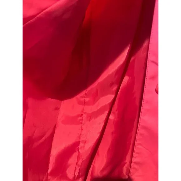 Panache Pink Coat Women’s M Knee Length Barbiecore Coquette Cottagecore office - Picture 4 of 10